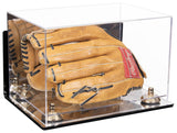 Acrylic Baseball Glove Display Case - Mirror Wall Mounts (V41/A004)