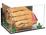 Acrylic Baseball Glove Display Case - Mirror Wall Mounts (V41/A004)