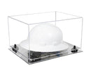 Clear Acrylic Large Helmet - Large Safety Helmet Display Case - Clear (A082/V13)