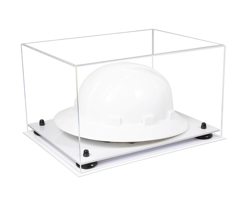 Clear Acrylic Large Helmet - Large Safety Helmet Display Case (A082/V13)