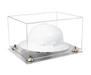 Clear Acrylic Large Helmet - Large Safety Helmet Display Case - Clear (A082/V13)