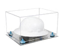 Clear Acrylic Large Helmet - Large Safety Helmet Display Case - Clear (A082/V13)