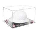 Clear Acrylic Large Helmet - Large Safety Helmet Display Case - Clear (A082/V13)