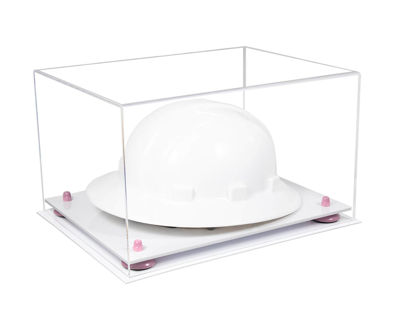 Clear Acrylic Large Helmet - Large Safety Helmet Display Case (A082/V13)