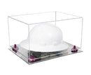 Clear Acrylic Large Helmet - Large Safety Helmet Display Case - Clear (A082/V13)