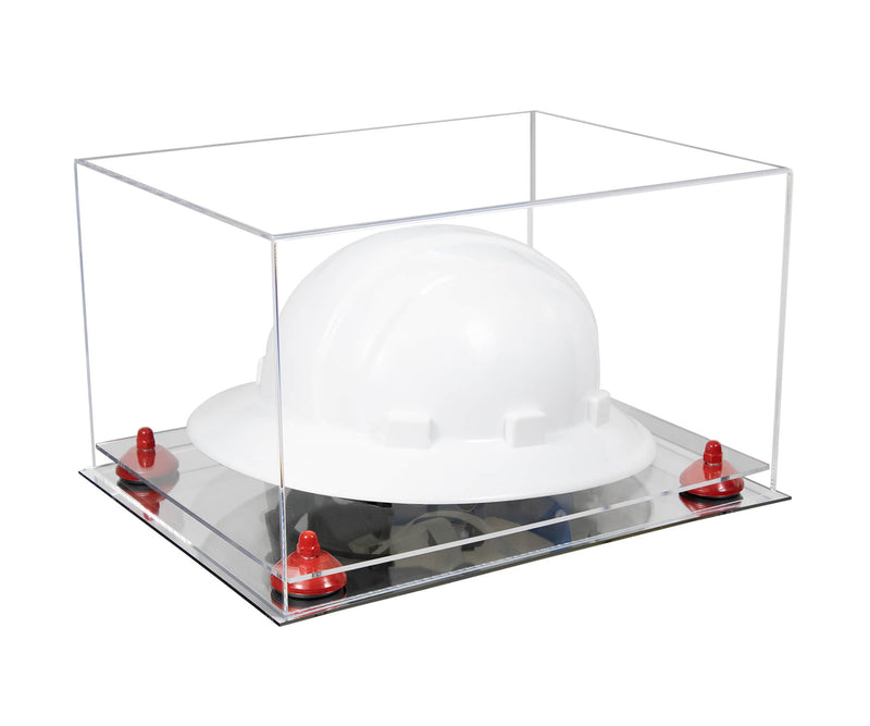 Clear Acrylic Large Helmet - Large Safety Helmet Display Case (A082/V13)