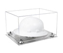 Clear Acrylic Large Helmet - Large Safety Helmet Display Case - Clear (A082/V13)