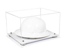 Clear Acrylic Large Helmet - Large Safety Helmet Display Case - Clear (A082/V13)