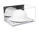 Acrylic Large Helmet - Large Safety Helmet Display Case - Mirror (A082/V13)