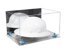 Acrylic Large Helmet - Large Safety Helmet Display Case - Mirror (A082/V13)