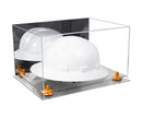 Acrylic Large Helmet - Large Safety Helmet Display Case - Mirror (A082/V13)