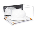 Acrylic Large Helmet - Large Safety Helmet Display Case - Mirror (A082/V13)