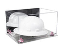 Acrylic Large Helmet - Large Safety Helmet Display Case - Mirror (A082/V13)