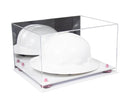 Acrylic Large Helmet - Large Safety Helmet Display Case - Mirror (A082/V13)