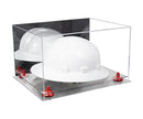 Acrylic Large Helmet - Large Safety Helmet Display Case - Mirror (A082/V13)