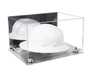 Acrylic Large Helmet - Large Safety Helmet Display Case - Mirror (A082/V13)