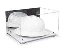 Acrylic Large Helmet - Large Safety Helmet Display Case - Mirror (A082/V13)