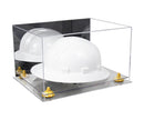 Acrylic Large Helmet - Large Safety Helmet Display Case - Mirror (A082/V13)