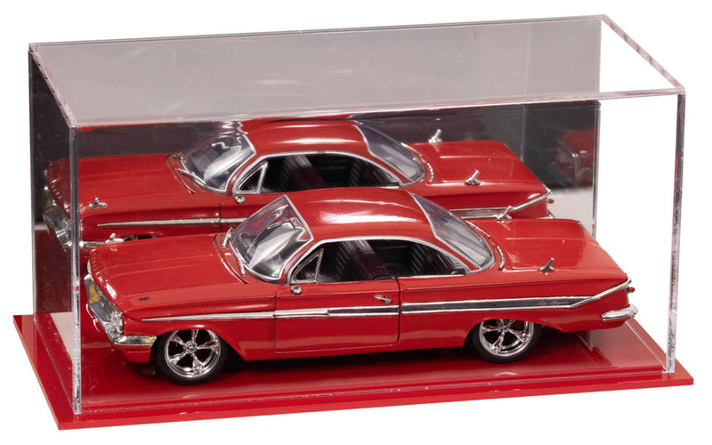 Model Car Mirror Case with Red Base