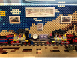 Jeff Peterson LEGO Rail Display Case