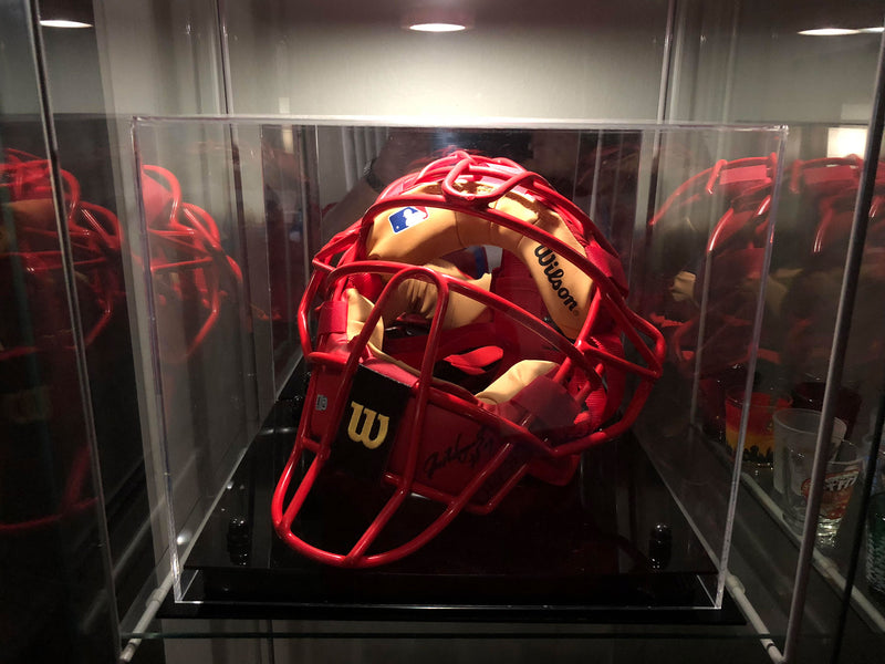 Acrylic Catchers or Goalie Helmet Display Case - Mirror No Wall Mount (V44/A002)