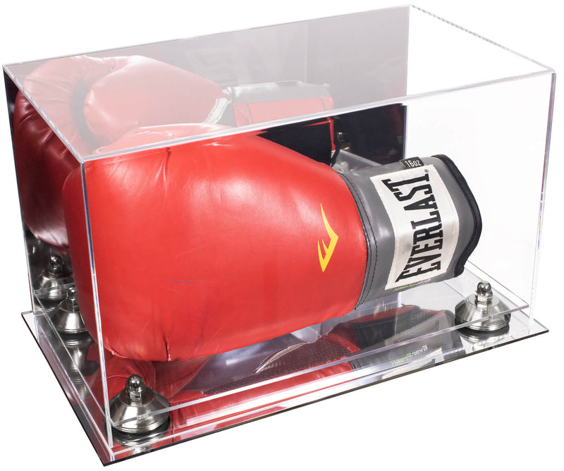 Full-Size Boxing Glove Display Case Horizontal - Mirror (A011/V16)