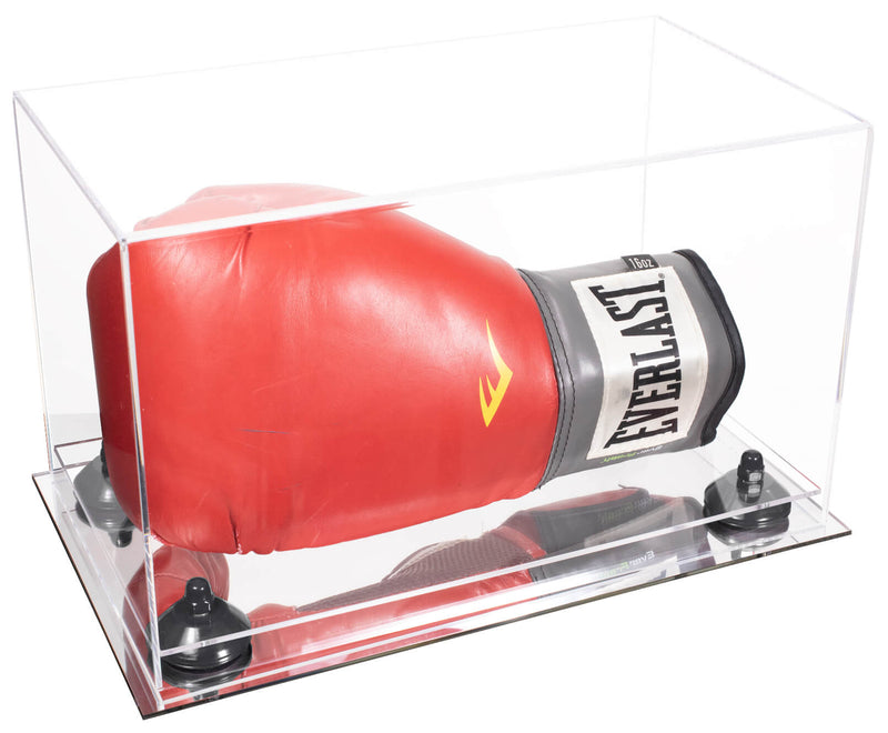 Acrylic Full Size Boxing Glove Display Case Horizontal - Clear (A011/V16)