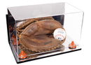Acrylic Baseball Catchers Glove Display Case - Mirror Wall Mounts (A011/V16)