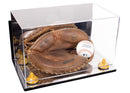 Acrylic Baseball Catchers Glove Display Case - Mirror Wall Mounts (A011/V16)