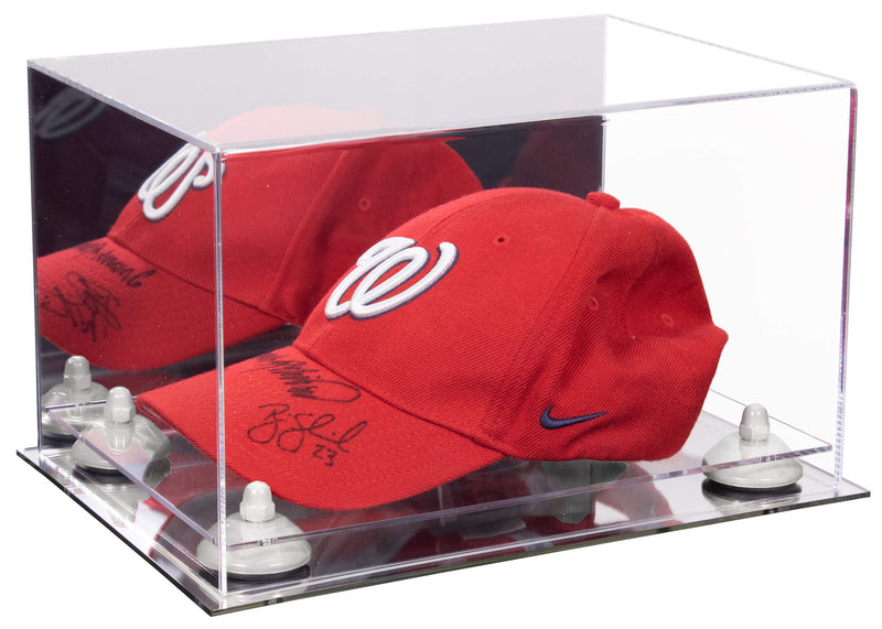 Snapback Hat or Baseball Cap Display Case - Mirror No Wall Mount (A018/V40)