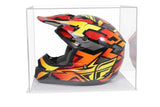 Acrylic Motorcycle Helmet Display Case Helmet Display Case - Clear (A024-B/V61B)