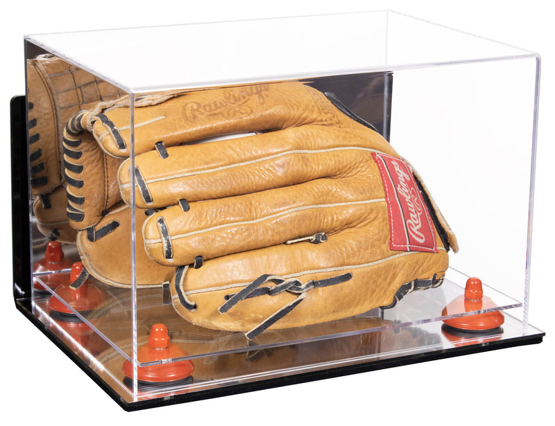 Acrylic Baseball Glove Display Case - Mirror Wall Mounts (V41/A004)