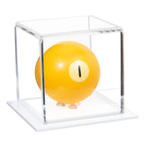 Acrylic Pool Ball Display Case with Double Sheet Base (B52/A046)