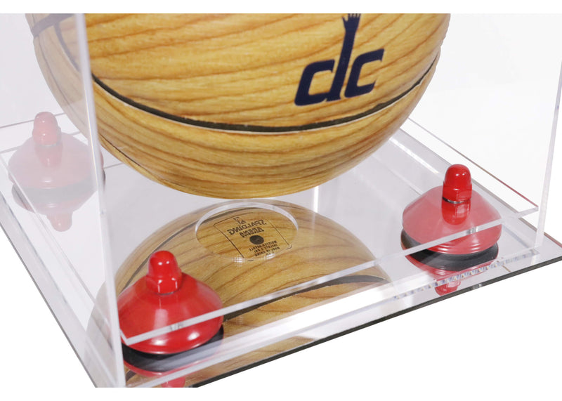 Acrylic Mini - Miniature (not Full Size) Basketball Display Case Mirror no Wall Mounts (A015/B03)