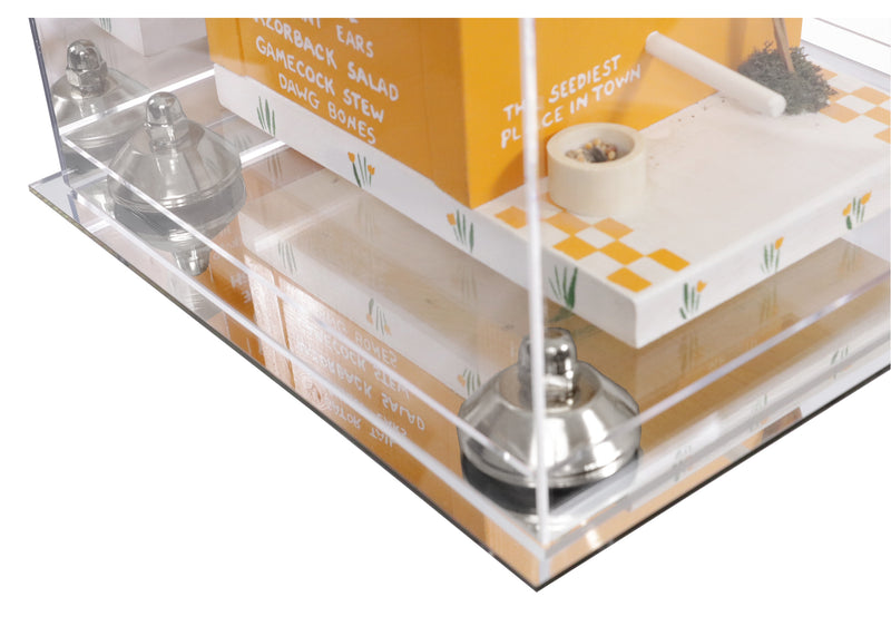 Versatile Display Case 9.75 X 9.75 X 9.75 Mirror (A027/V02)