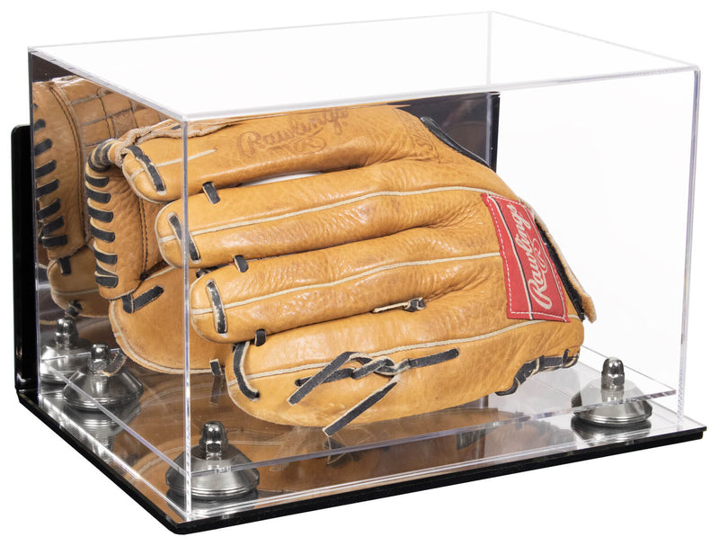 Acrylic Baseball Glove Display Case - Mirror Wall Mounts (V41/A004)