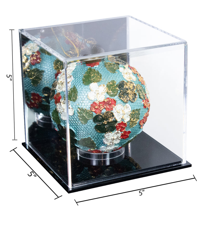 Acrylic Christmas or Holiday Ornament Display Case