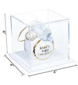 Acrylic Christmas or Holiday Ornament Display Case