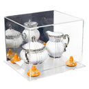 Acrylic Versatile Display Case 8.75 X 7.75 X 7 - Mirror  No Wall Mounts (A006/V21)