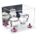 Acrylic Versatile Display Case 8.75 X 7.75 X 7 - Mirror  No Wall Mounts (A006/V21)