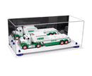 Acrylic Versatile Trucks, Trains and Rockets Display Case 19.25 x 8.25 x 8 - Mirror no Wall Mounts (A103/V47)