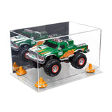 mirror case clear base with orange risers