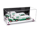 Acrylic Versatile Trucks, Trains and Rockets Display Case 19.25 x 8.25 x 8 - Mirror no Wall Mounts (A103/V47)