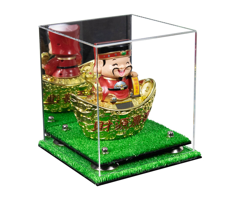 Acrylic Versatile Display Case  8 X 8 X 8.5 Mirror No Wall Mount (A015/V03)