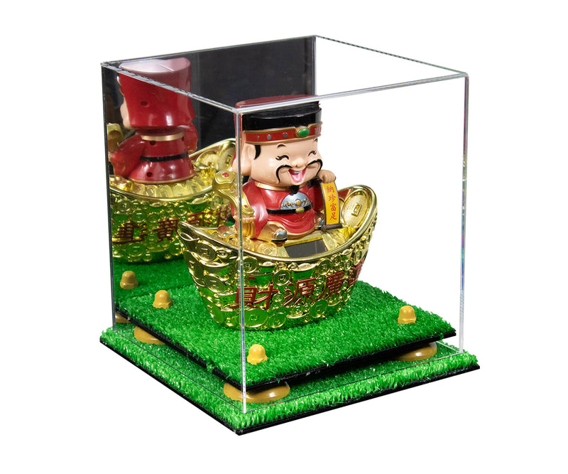 Acrylic Versatile Display Case  8 X 8 X 8.5 Mirror No Wall Mount (A015/V03)
