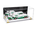 Acrylic Versatile Trucks, Trains and Rockets Display Case 19.25 x 8.25 x 8 - Mirror no Wall Mounts (A103/V47)