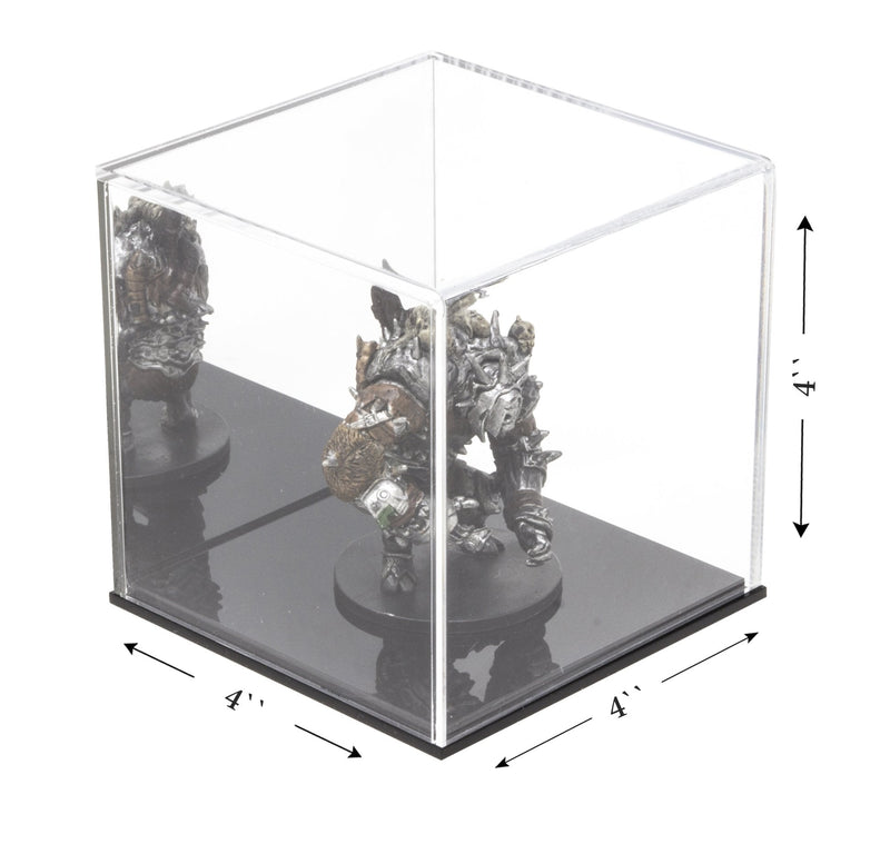 Versatile Acrylic Display Case Cube Dust Cover