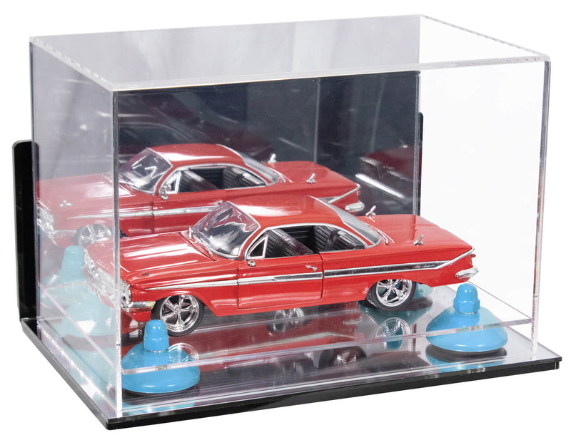 Versatile Acrylic Display Case 9.5 x 6 x 6.5 - Mirror Wall Mounts  (A005/V43)