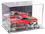 Versatile Acrylic Display Case 9.5 x 6 x 6.5 - Mirror No Wall Mounts (V43/A005)