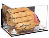 Acrylic Baseball Glove Display Case - Mirror Wall mount (V41/A004)